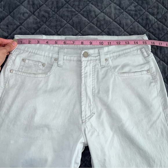 Versace Jeans Couture Pants Men 34 35 Gray Destroyed Bleach Splatter CL - Picture 10 of 12